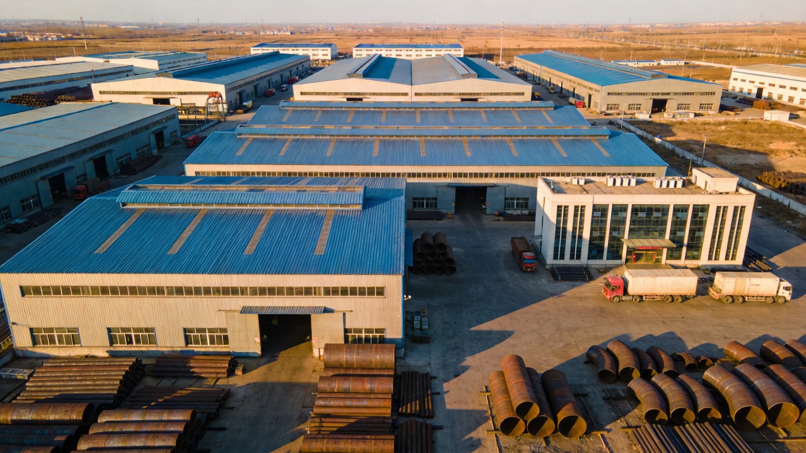 Brandfittings Manufacturing Facility - Aerial View